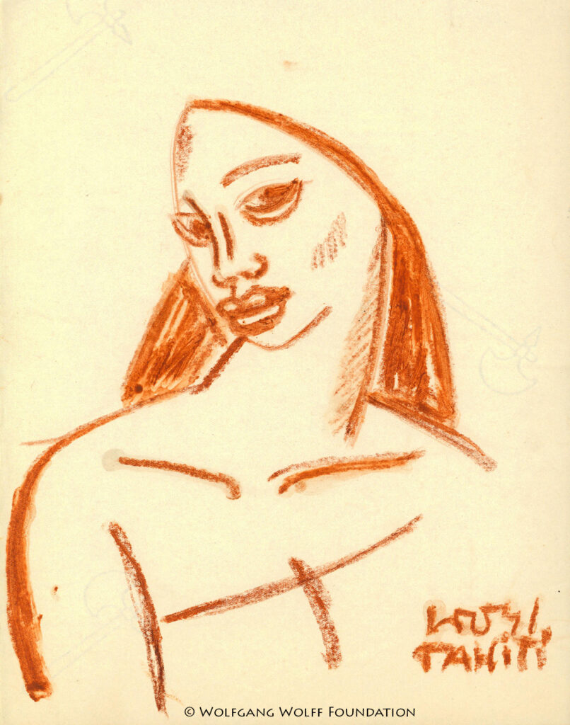 A Woman’s portrait. 1941